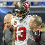 Tampa Bay’s Mike Evans suffered a concussion and damaged collarbone in Week 7