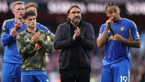 leeds-united-s-daniel-james-manager-daniel-farke-and-mateo-joseph.JPG